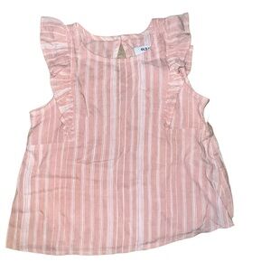 ❣️ 3 for $15 Old Navy Little Gurls Stripped Pink Blouse